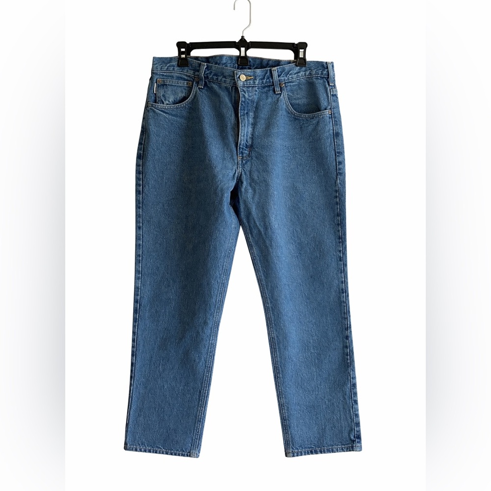 Carhartt Men's Straight Blue Jeans